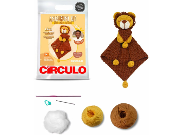 Kit de crochet  Amigurumi lion