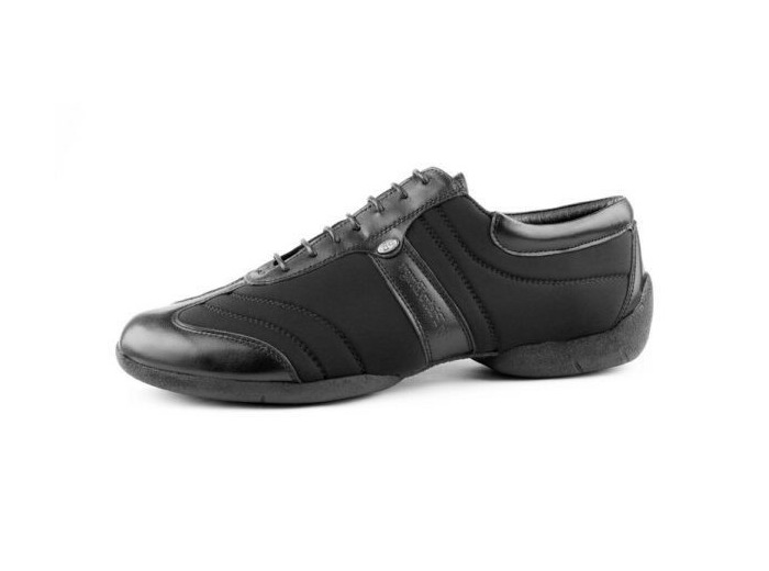 PD Pietro Braga - Sneakers cuir mat et néoprène sneaker sole - Portdance