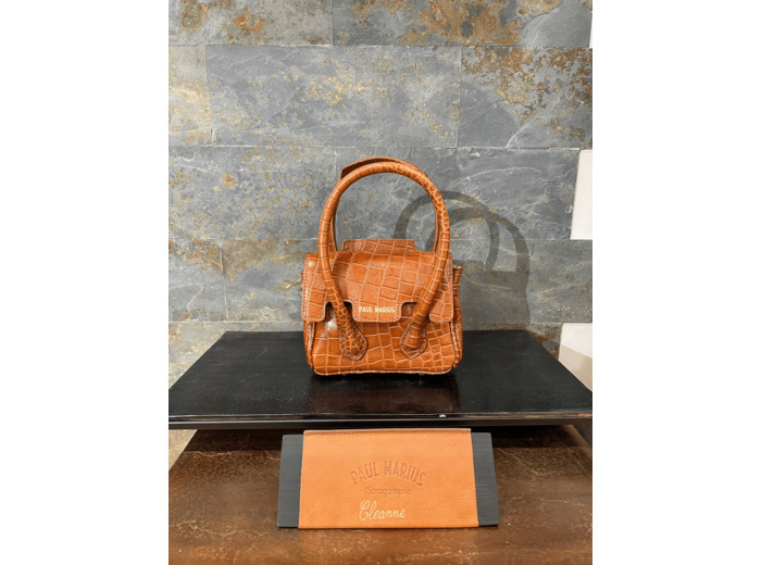 Colette XS - alligator ambre