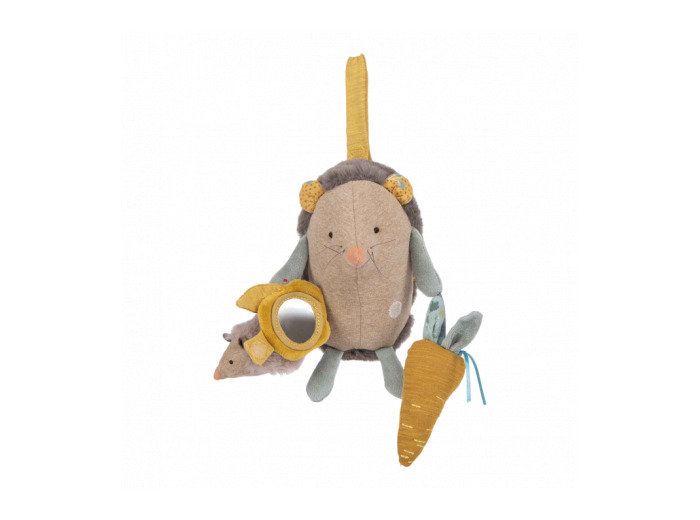 Trois Petits Lapins - Hérisson d'activités à suspendre - Jolie-Môme - Guise