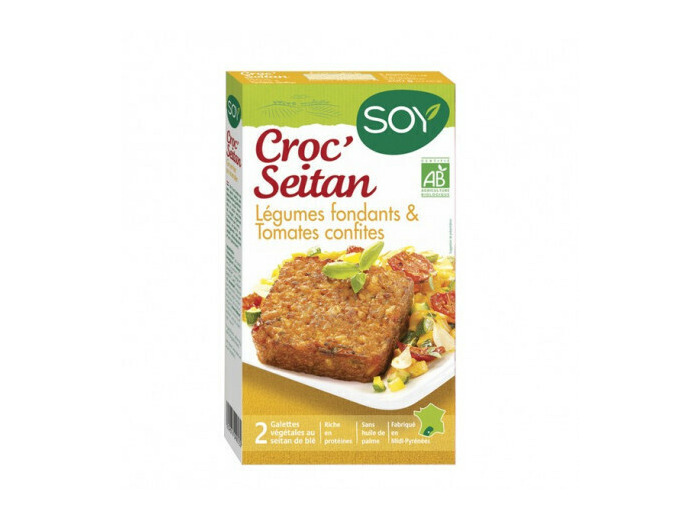 Croc seitan légumes fondants SOY 2x100g