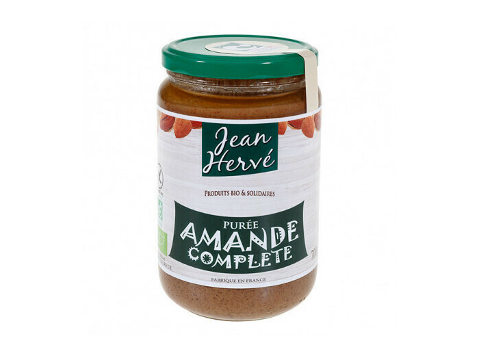 purée d'amande complète bio JEAN HERVE 700g