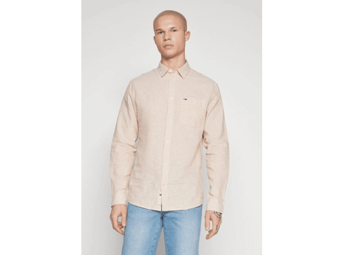 Chemise Tommy Jeans beige