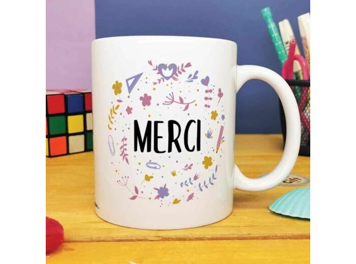 Mug "Merci" Sunny - Jolie-Môme Guise