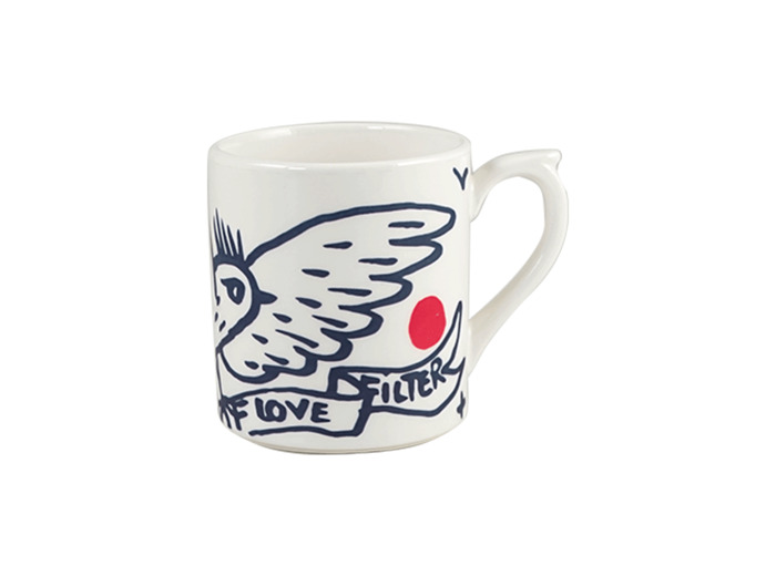 MUG TOUR OISEAU  - L'ARCHIPEL SENTIMENTAL - Jean-Charles de Castelbajac - GIEN -