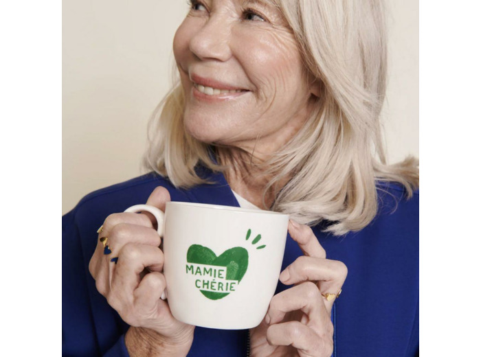 MUG MAMIE CHERIE VERT SAPIN  - EMOI EMOI