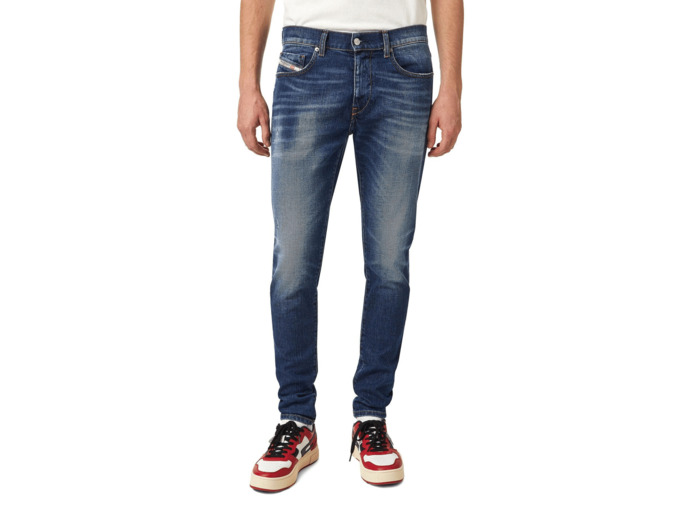 Jeans slim D-strukt Diesel bleu moyen stretch