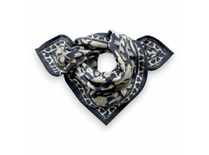 PETIT FOULARD MANIKA COEUR ORAGE