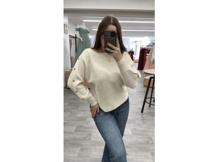 Pull Pauline beige