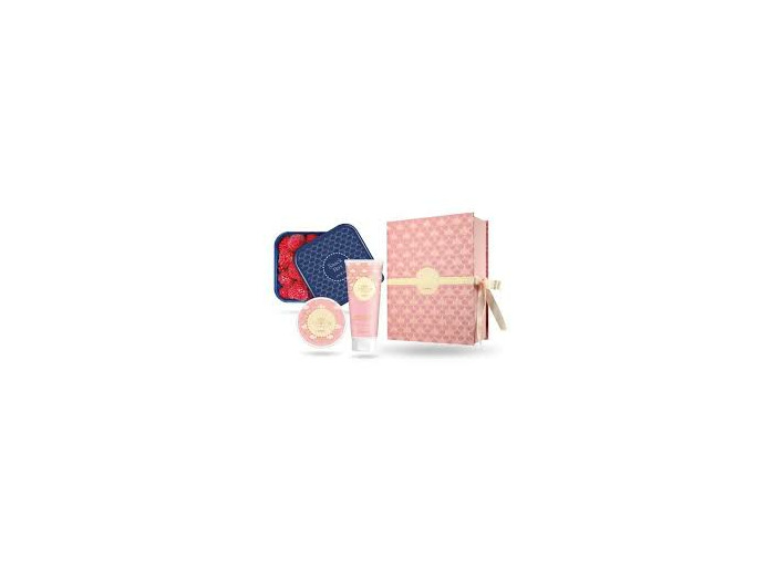 Coffret lait de douche et crème illuminatrice corps Thé blanc Mss princess Pupa-Algue Marine.