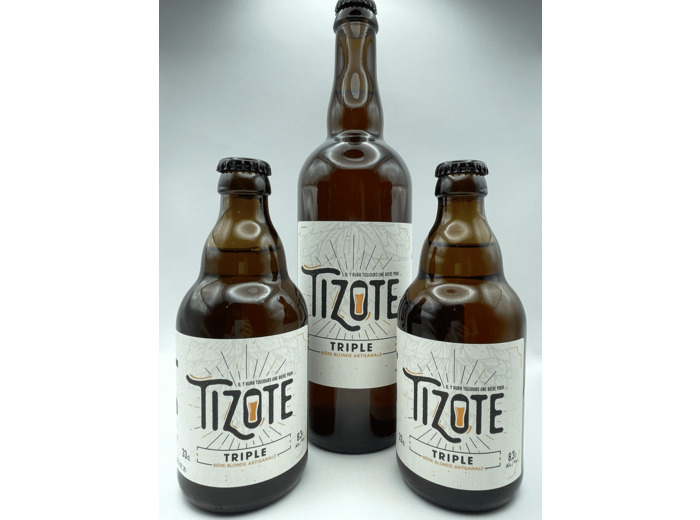 Bière Tizote triple - La Ch'tite Cave