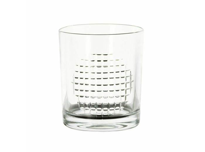 Les 6 Verres à whisky en cristal de bohème 32cl