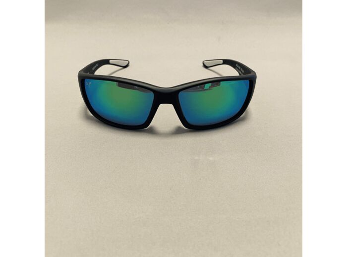 Lunettes de Soleil Local Kine 810 Homme De La Marque Maui Jim Coloris Noir Verres Polarisés Vert