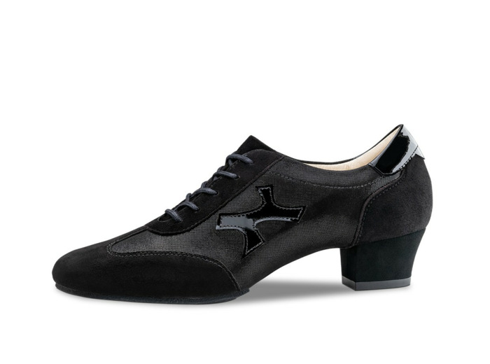 Bruni - Chaussures training  noire talon 3,5cm pour femmes - Werner Kern