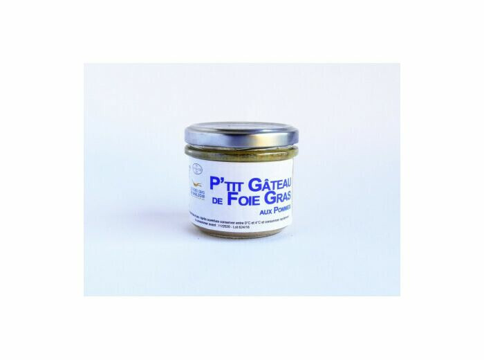 P'TIT GATEAU DE FOIE GRAS AUX POMMES 90G