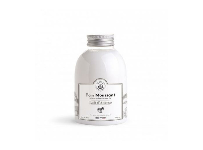 Bain moussant au lait d'ânesse bio - La Maison du savon de Marseille