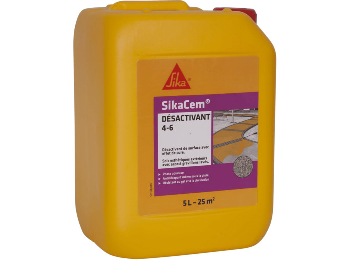 SikaCem 5L Désactivant 4-6