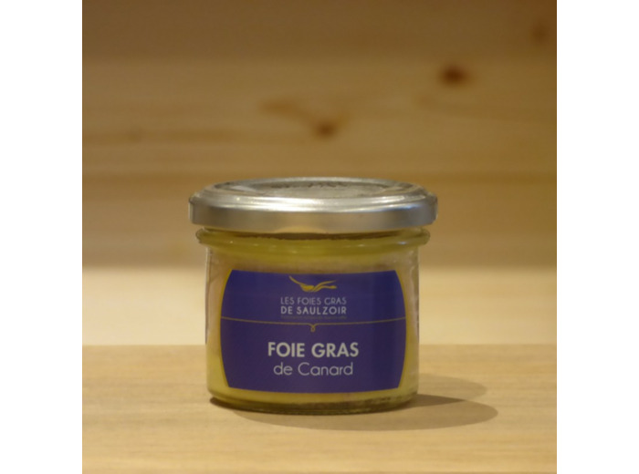 Foie Gras de Canard 90 g. Les Foies Gras de Saulzoir