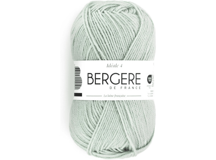 Bergère de France opaline - IDÉALE 4 - Pelote de laine à tricoter et au crochet