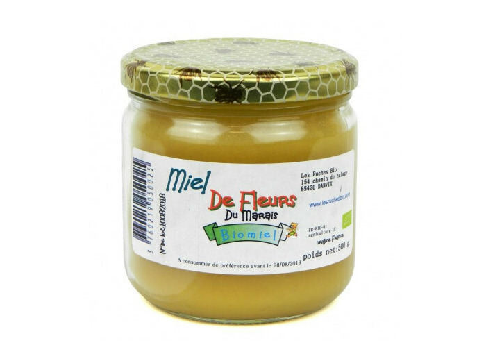 Miel de fleurs Aux délices des abeilles 500g