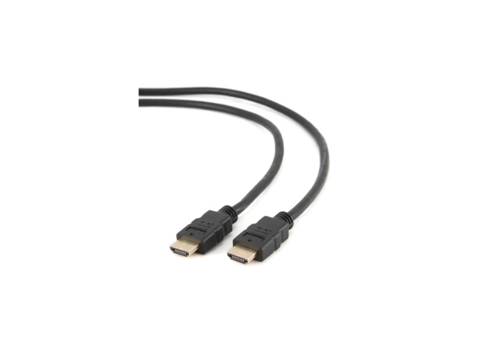 Cordon HDMI High Speed with ethernet 2.0 – CU – 4K à 60 Hz – Noir – 1 m