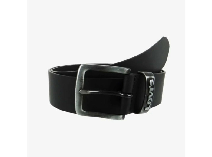 Ceinture Levi's® noire en cuir