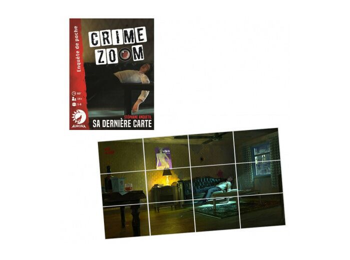 Crime zoom, Sa dernière carte - Jeu de société - Farfadet joueur