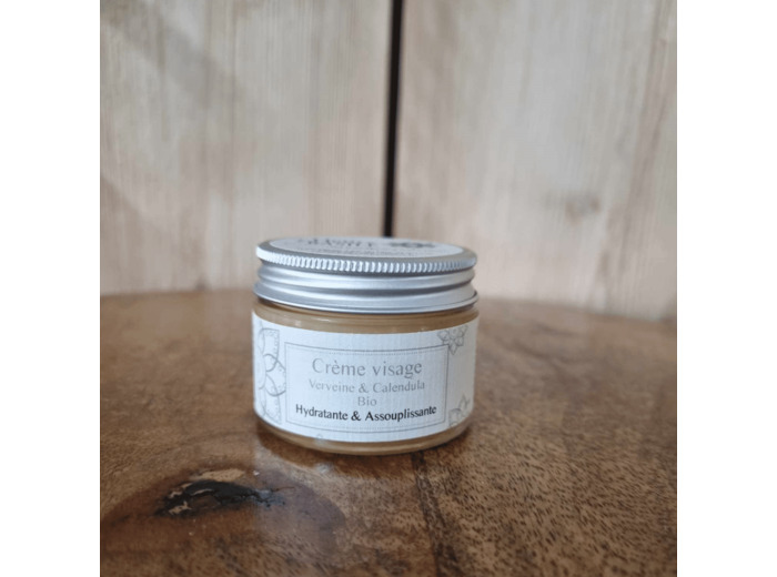 Crème visage calendula & verveine