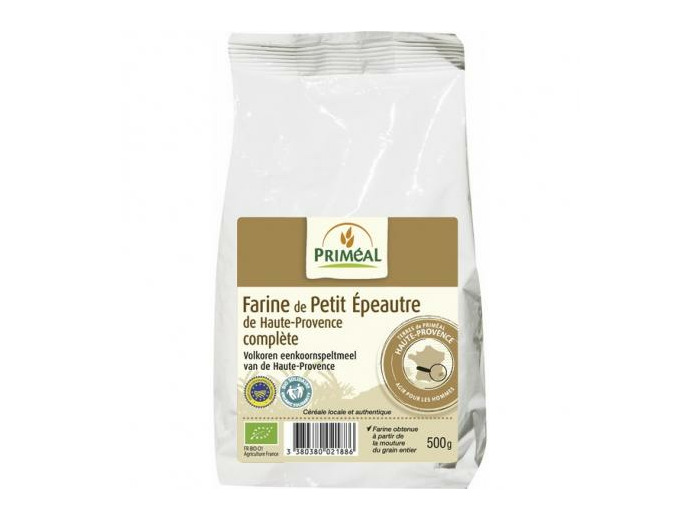 Farine complète de petit épeautre 500g PRIMEAL  - Abcbio Marly