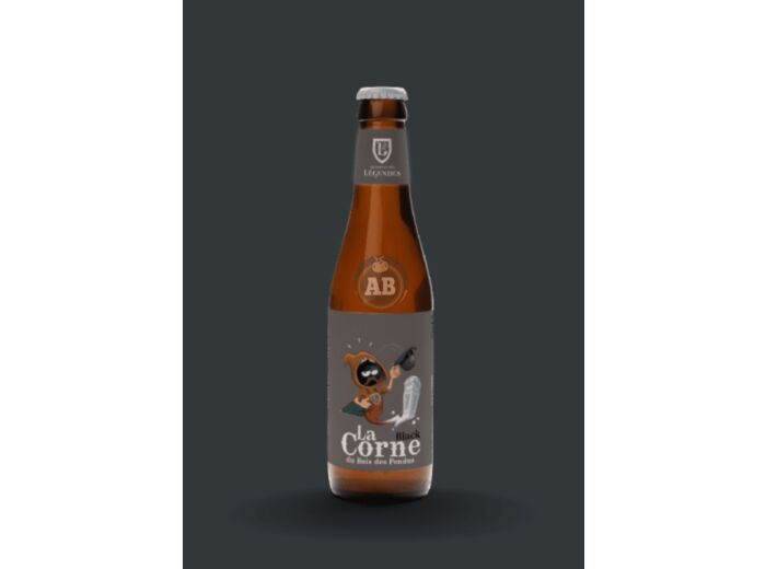 Bière Belge La Corne du bois des pendus Black 8° / 33cl - Apéros & Boissons