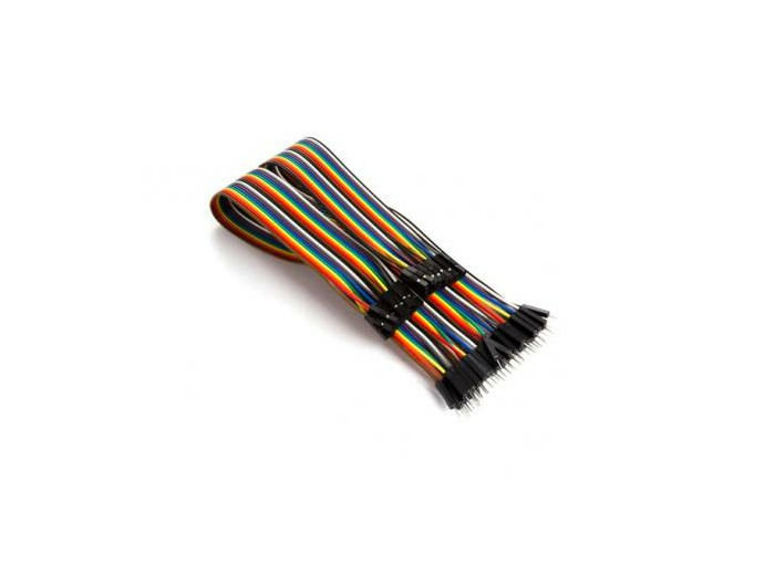 Cable de liaison 40 broches 15cm femelle vers femelle