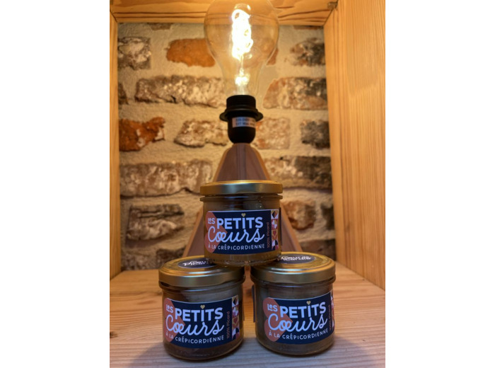 Les petits coeurs à la crépicordienne