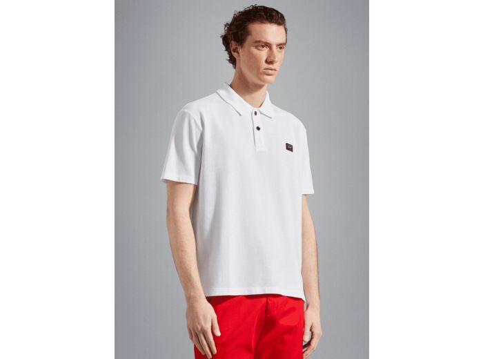 Polo Paul & Shark blanc