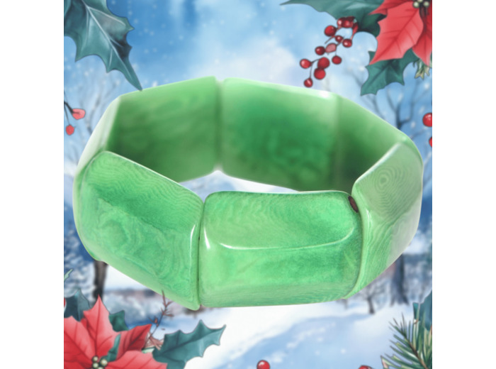 Bracelet Géovana menta.