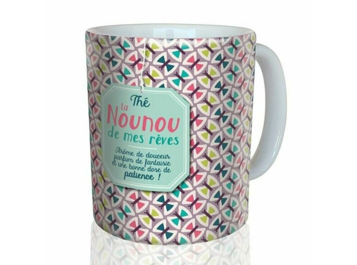 Tasse "Thé la nounou de mes rêves" Sunny - Jolie-Môme Guise