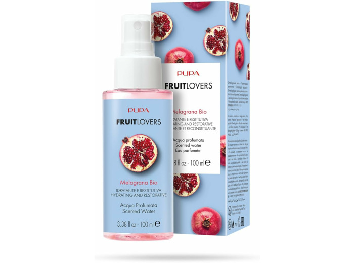 Eau Parfumée Grenade Bio  Fruit Lovers Pupa-Algue Marine.