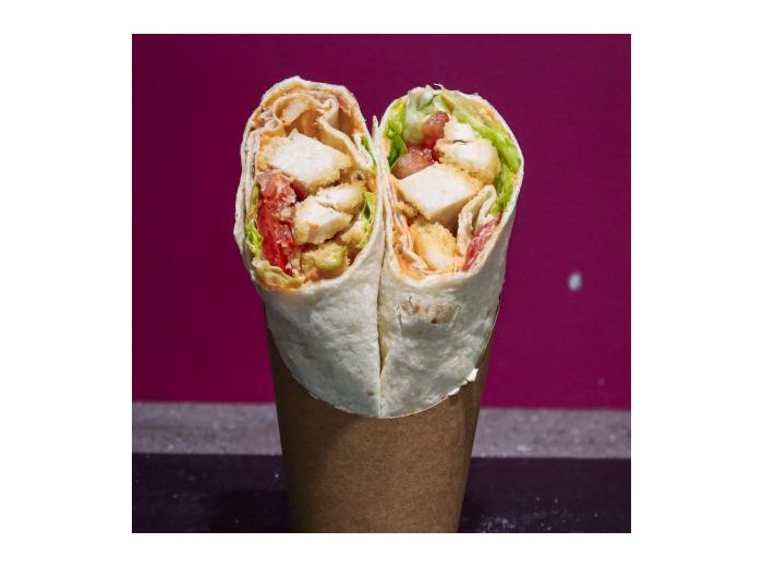 La formule Wrap N°1 à 8,40€ - La Craquan'Tine