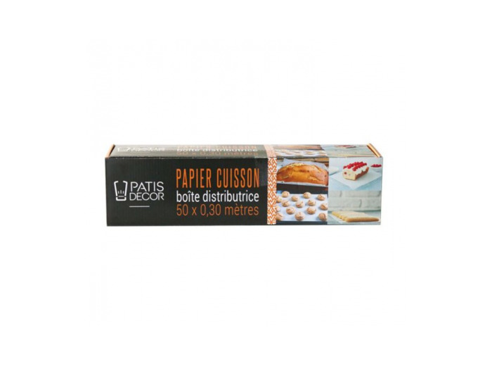 Papier cuisson 50m - Pâtiss & vous