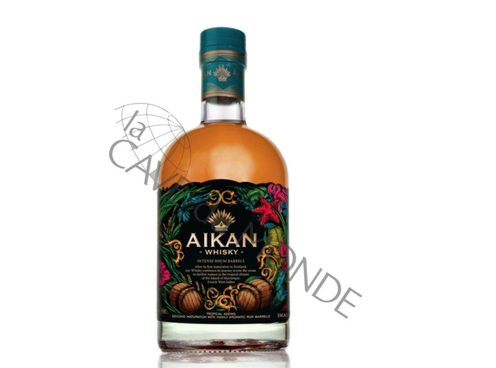 Whisky Ecosse Aikan Intense Rhum Barrels 40° 70 cl