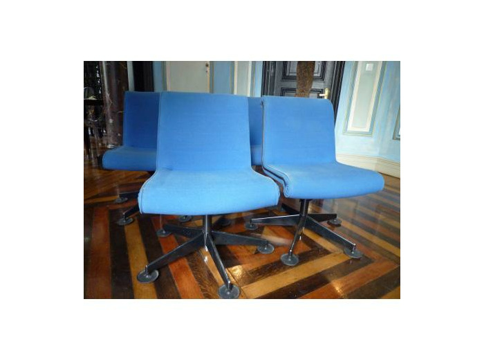 Lot de 4 chaises 70's