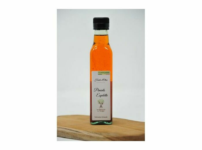 HUILE D'OLIVE AU PIMENT D'ESPELETTE 25CL