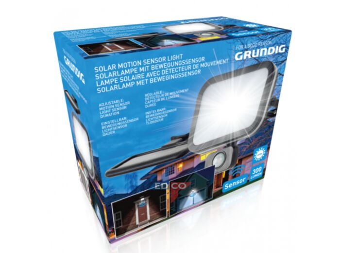 Lampe solaire avec détecteur de mouvement Grundig