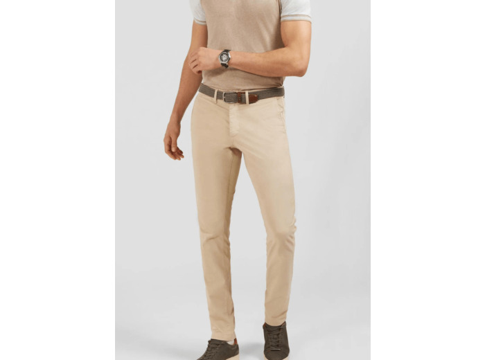 Pantalon chino Eden Park beige