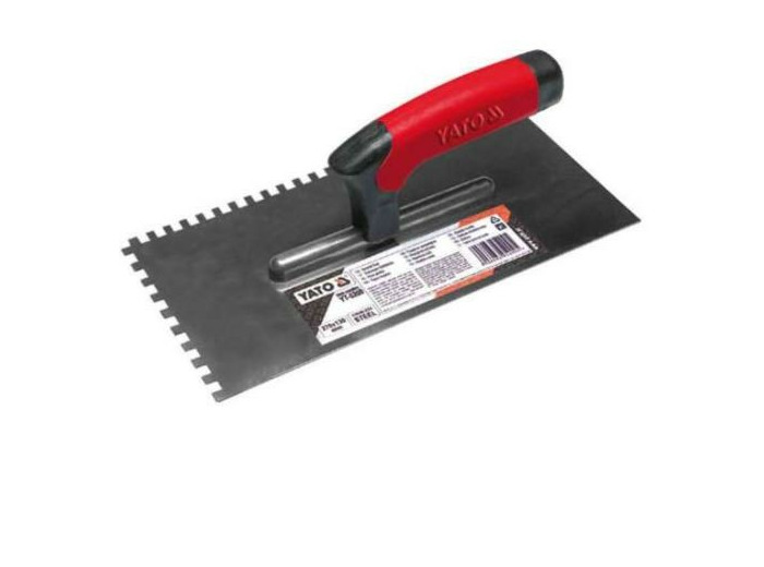 Peigne carrelage inox dent 6x6 mm YT-5202