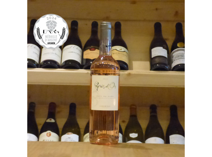 Vin de Pays du Gard Grès d'Or Rosé 2023