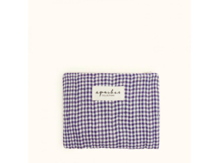MINI POCHETTE MANA KHADI VIOLET - APACHES