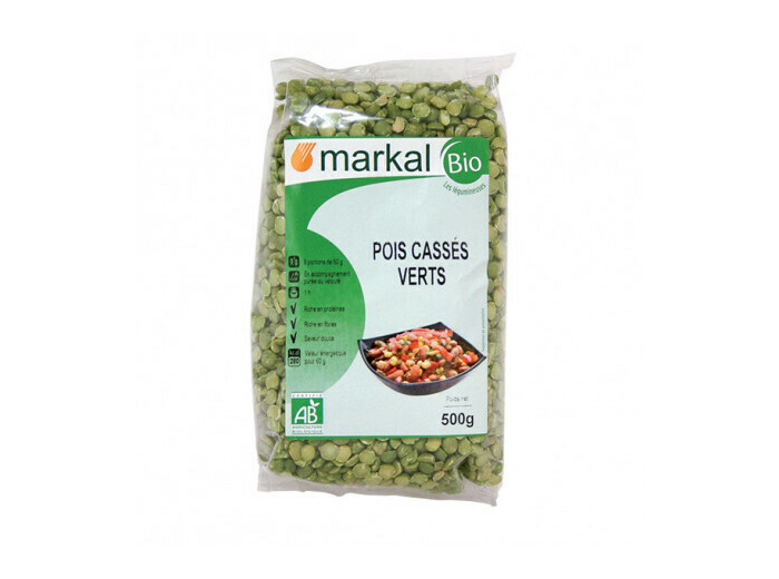 pois cassés vert bio Bio Markal