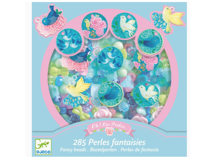 Oiseaux - Coffret de 285 perles - Djeco - Maman et bébé