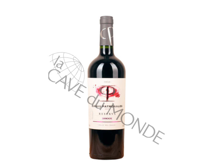 Vin Chilien Casas Patronales Carménère Rouge 2023 14,1% 75cl