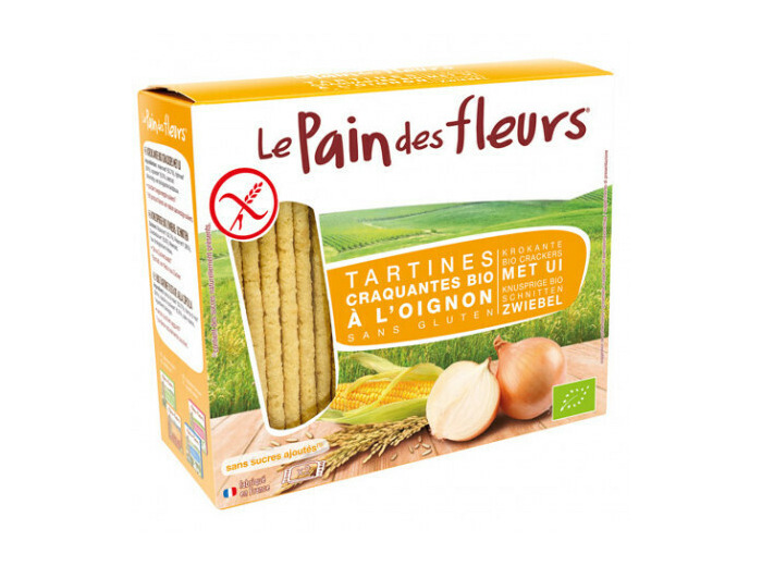 Le pain des fleurs craquantes oignon 150g